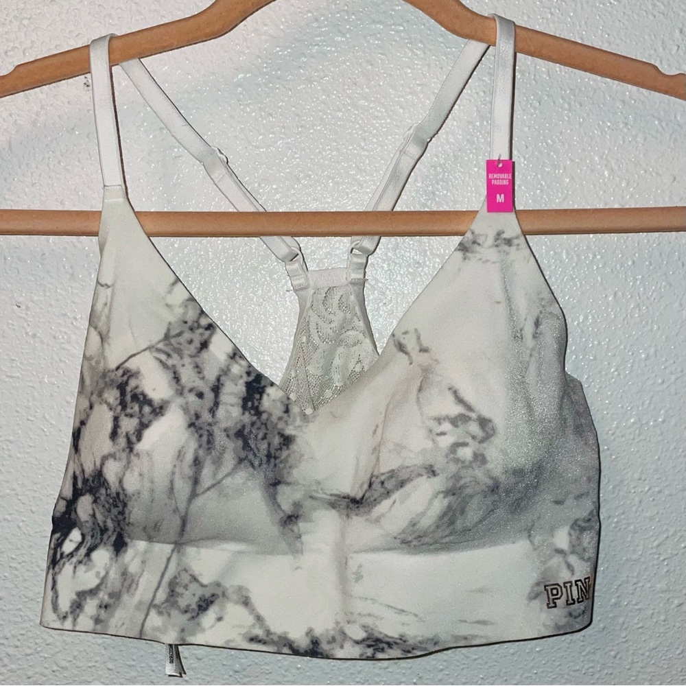 Victoria's Secret PINK Marble Bralette